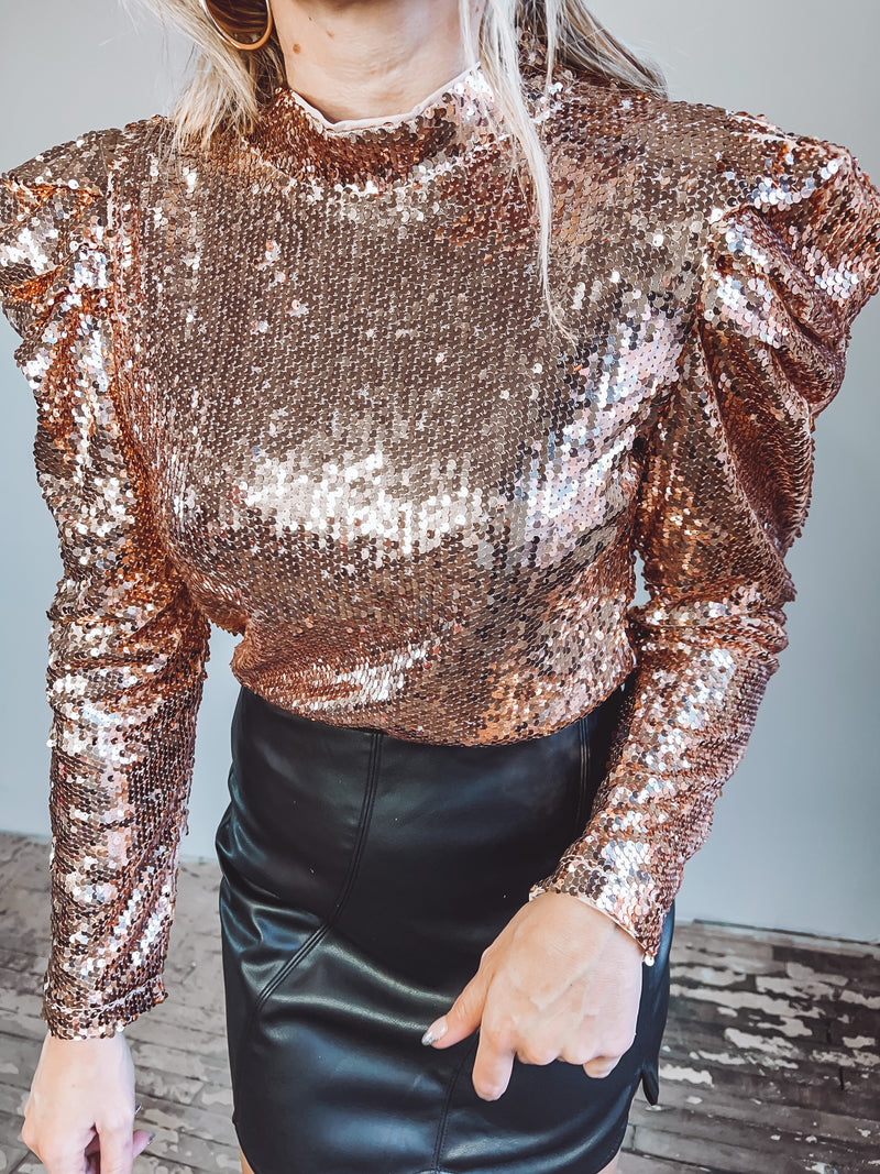 Outshine the Night Glamour Top