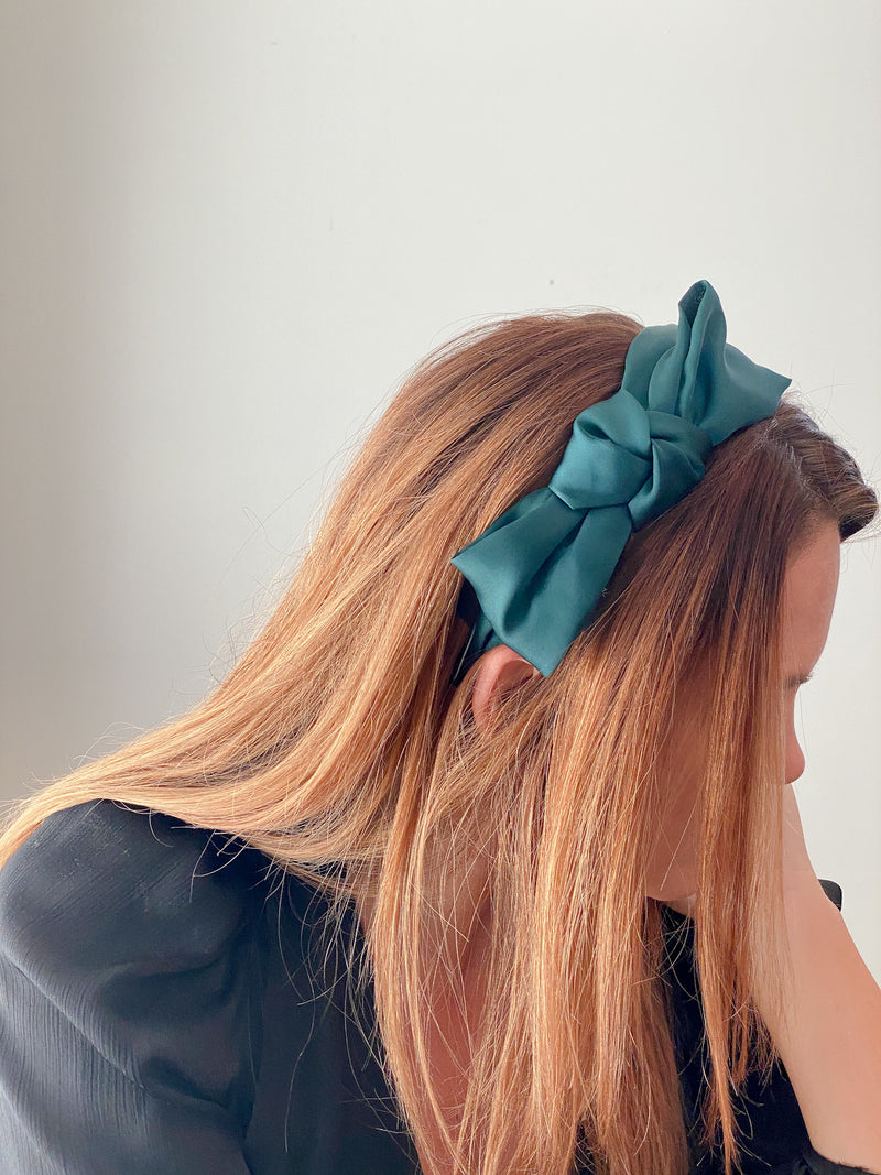 Solid Bow Head Band