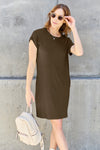 Short Sleeve Dress with Pockets