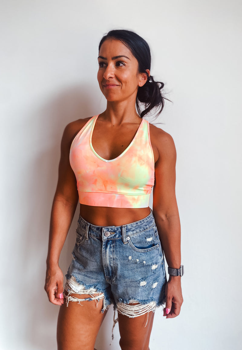 Active Trend Cropped Tank Sports Bra