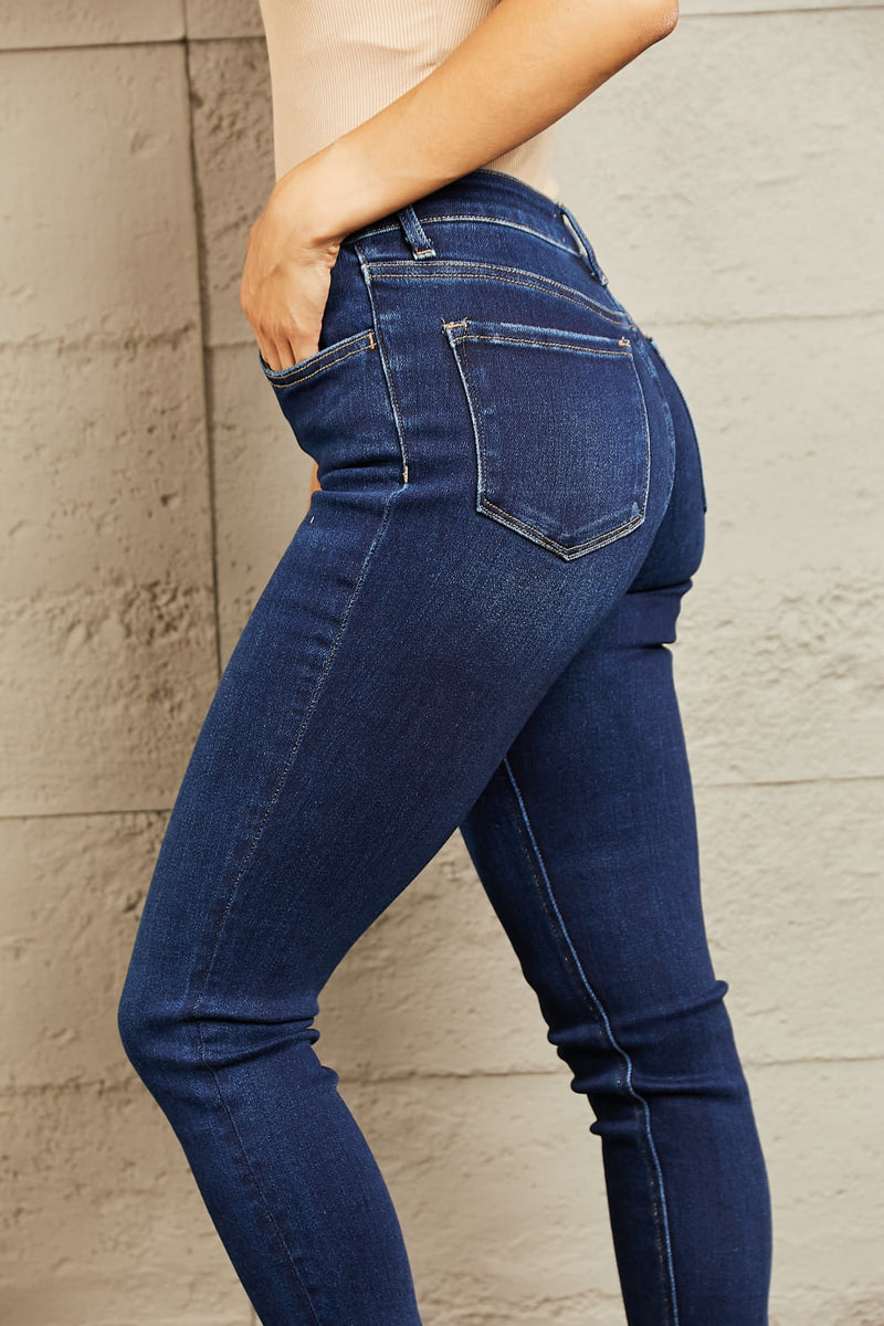 Mid Rise Slim Jeans