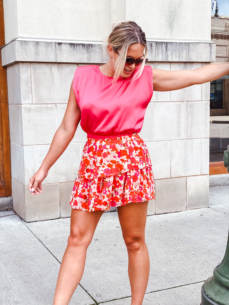 Sweet Passion Floral Skirt