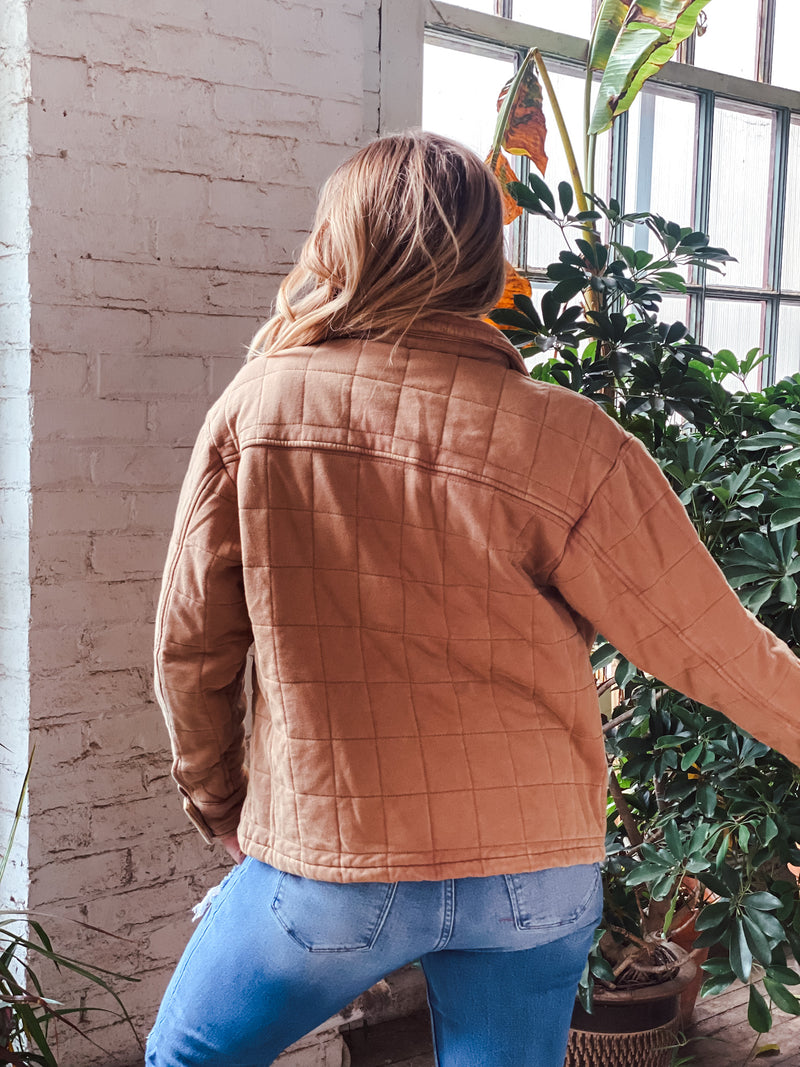Gourd Times Quilted Jacket