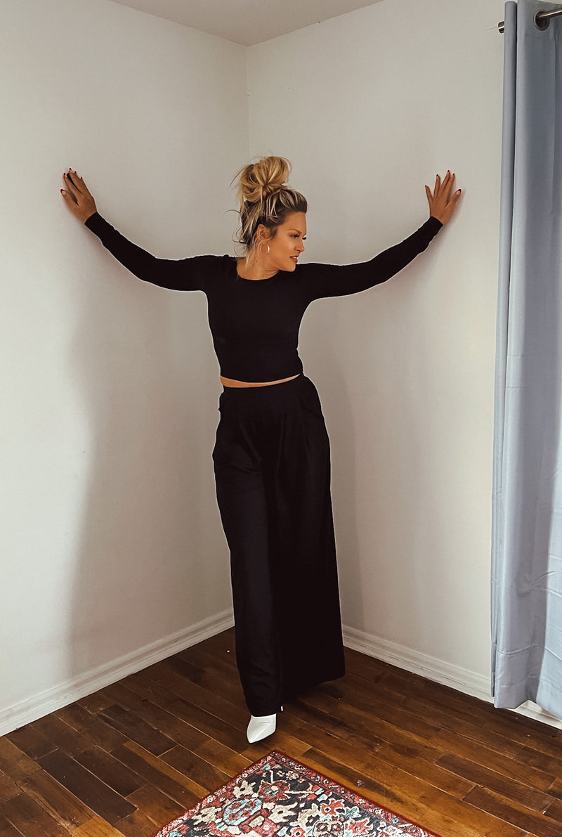 Back to Business Wide Leg Pant